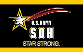 Image of the US Army SOH Star Flag